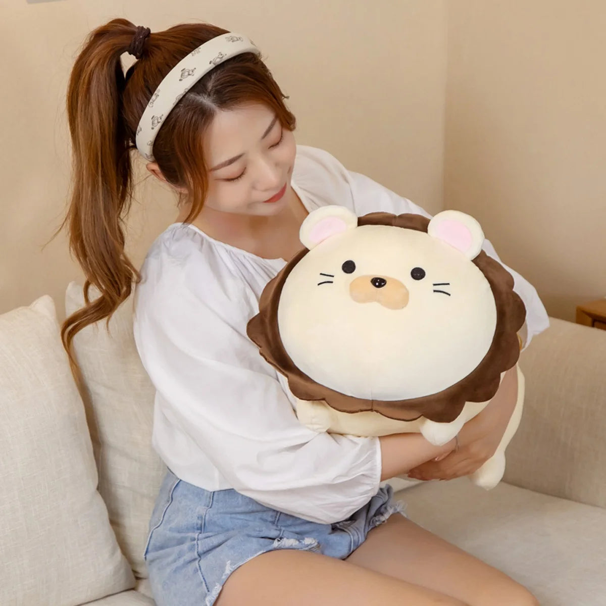 Raru — The Kawaii Chonky Lion Plushie — Mochidachii (view 13)
