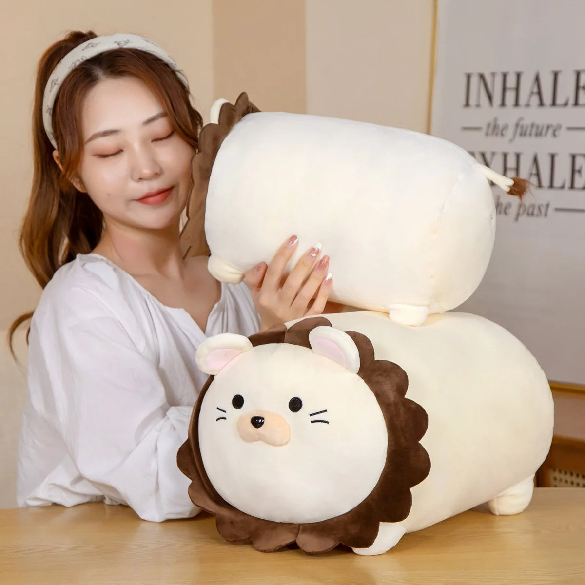 Raru — The Kawaii Chonky Lion Plushie — Mochidachii (view 2)