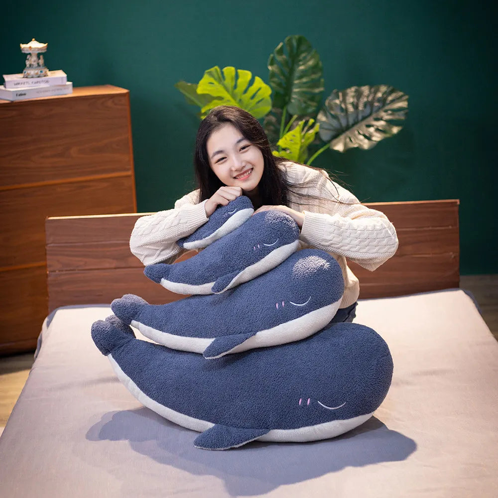 Bugi — The Cute Sleeping Whale Plushie My Store