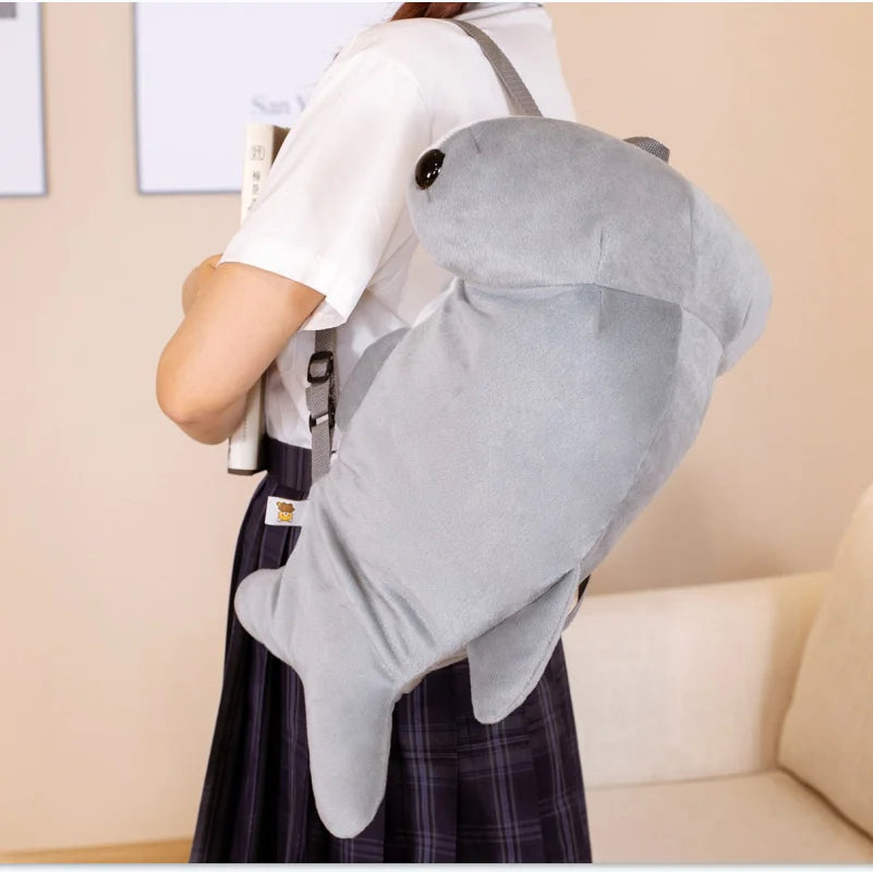 The Silly Hammerhead Plush Backpack My Store