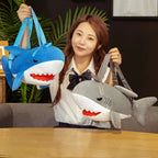 The Quirky Shark Plush Backpack Duo My Store