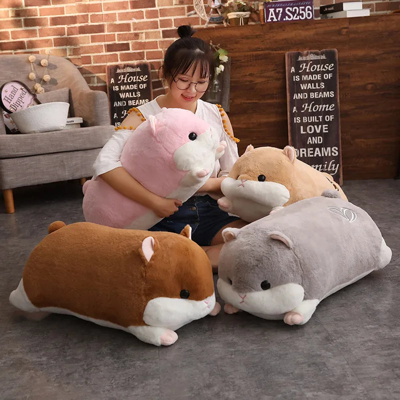 Riko, Remu, Rin & Riku — The Kawaii Hamster Plushie Family My Store