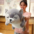 The Kawaii Sleeping Husky Plushie My Store
