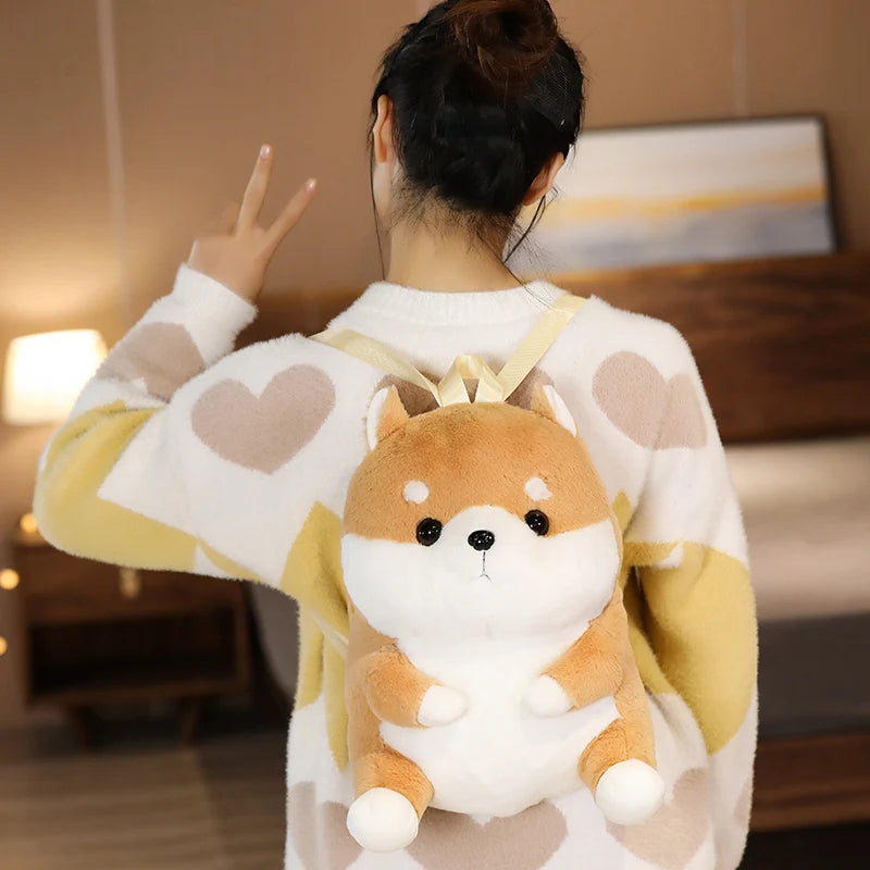 The Kawaii Animal Family Plush Backpack My Store