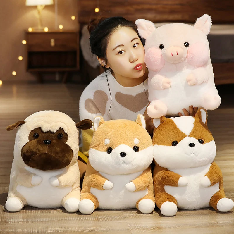 The Kawaii Animal Family Plush Backpack My Store