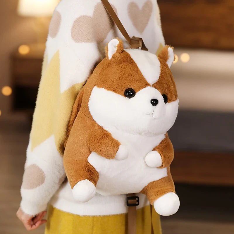The Kawaii Animal Family Plush Backpack My Store
