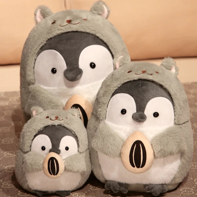 The Chonky Penguin Plushie Family