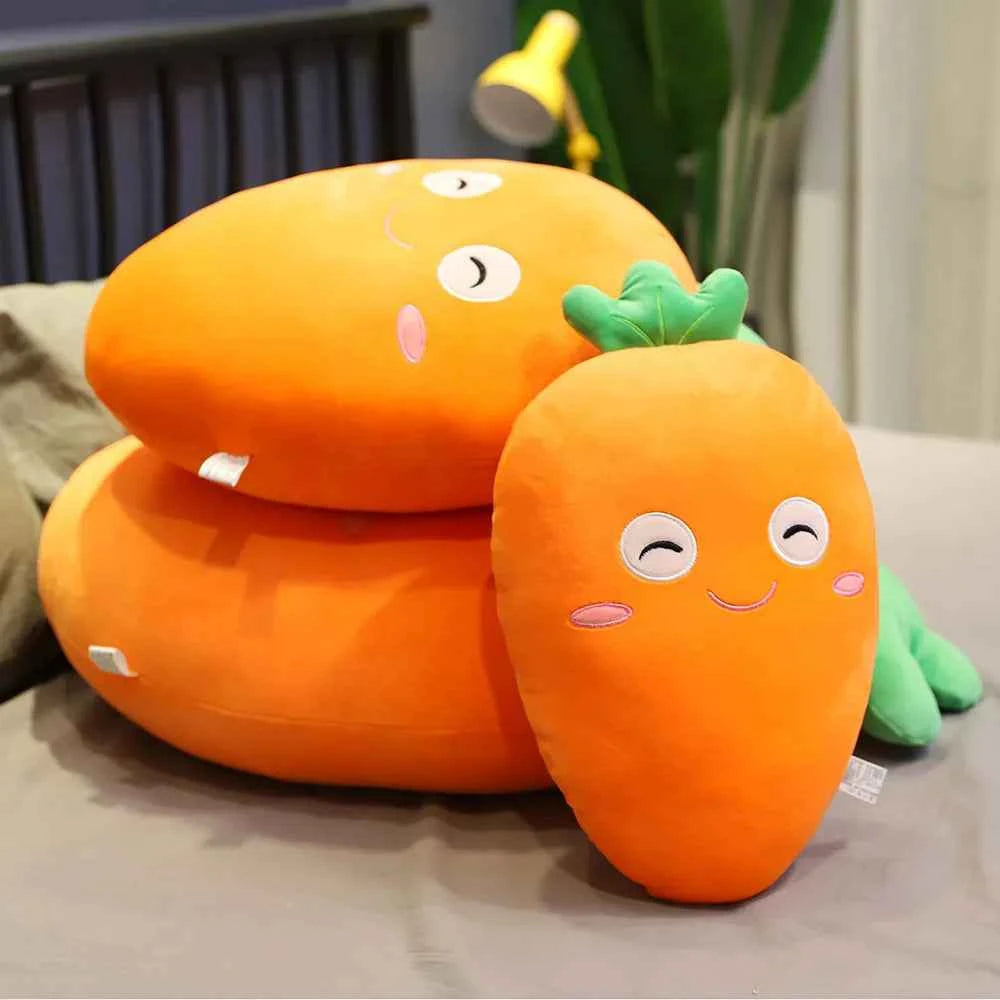 The Cute Happy Carrot Plushie