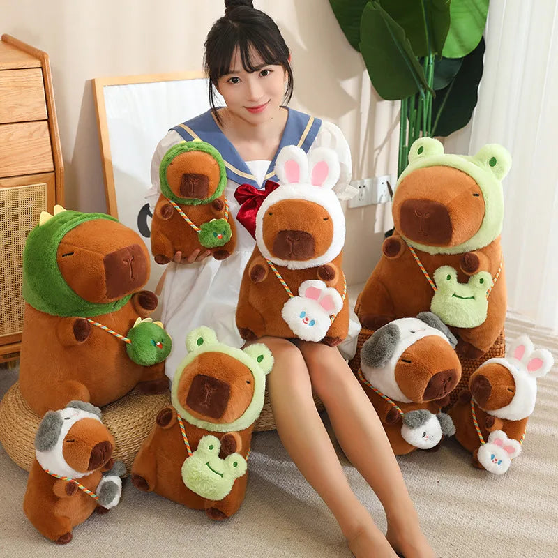 Kawaii Animal Cosplay Kapi The Capybara Plushie My Store