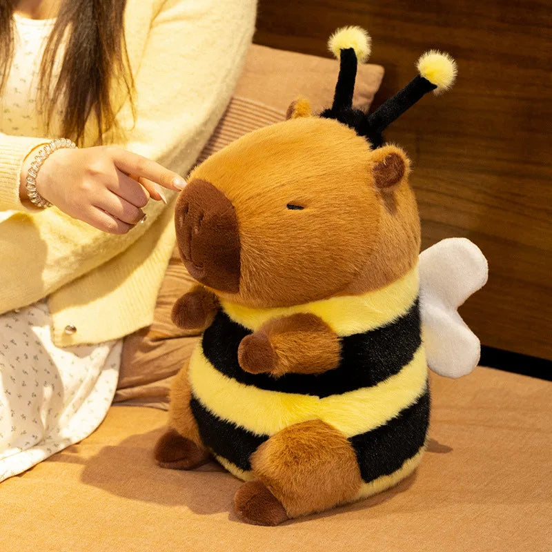 Kapi In Bee The Capybara Plushie