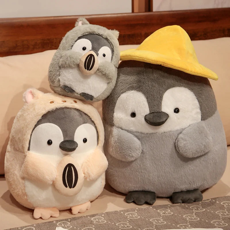 The Chonky Penguin Plushie Family