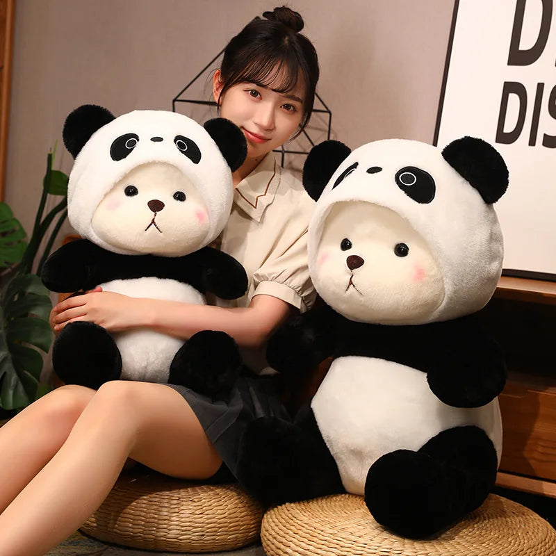 The Chubby Hooded Panda Plushie My Store