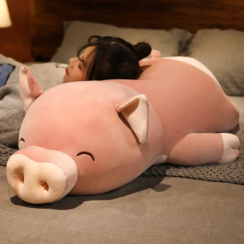 Poku — The Smiling Pig Plushie