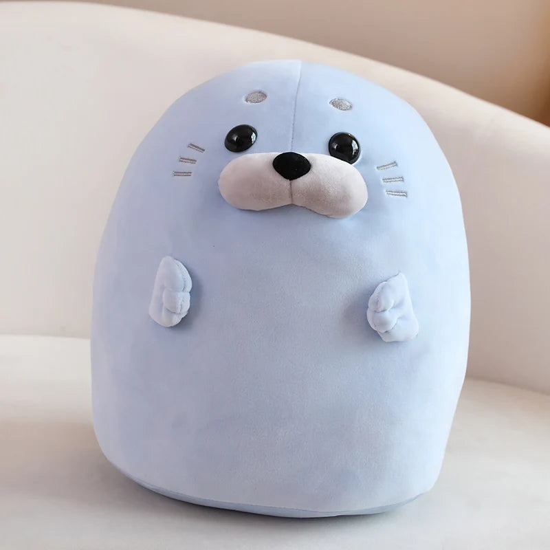 The Kawaii Chonky Seal Plushie Duo