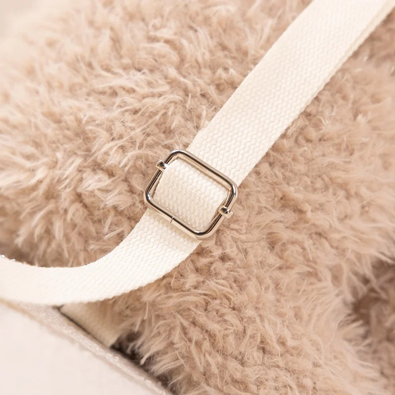 The Fluffy Dog Plush Backpack My Store
