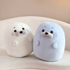 The Kawaii Chonky Seal Plushie Duo My Store