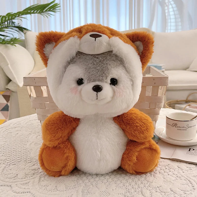 The Kawaii Hooded Husky Plushie Crew My Store
