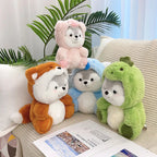 The Kawaii Hooded Husky Plushie Crew My Store