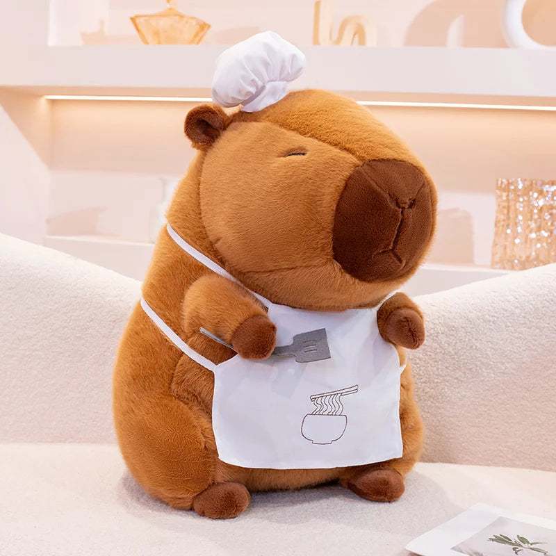 Chef Kapi — Your Cute Capybara Plushie