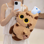 The Silly Hanging Cat Crew Plushie My Store