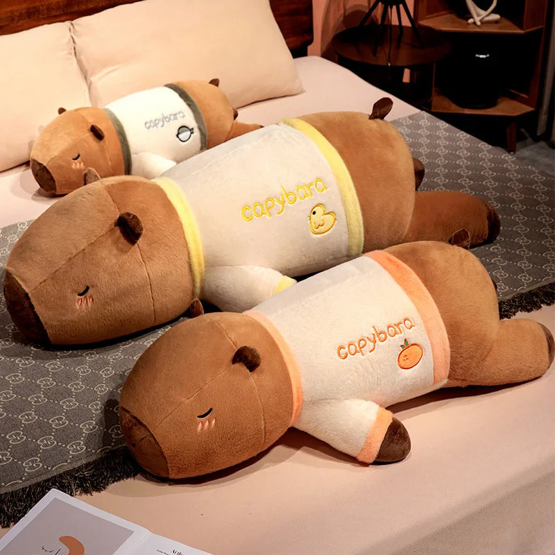 Kapi The Capybara Plushie In Pajamas