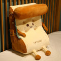 The Kawaii Toast Backrest Plush Cushion My Store
