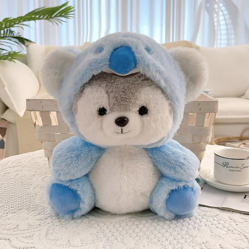 The Kawaii Hooded Husky Plushie Crew My Store