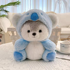 The Kawaii Hooded Husky Plushie Crew My Store