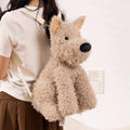 The Fluffy Dog Plush Backpack My Store