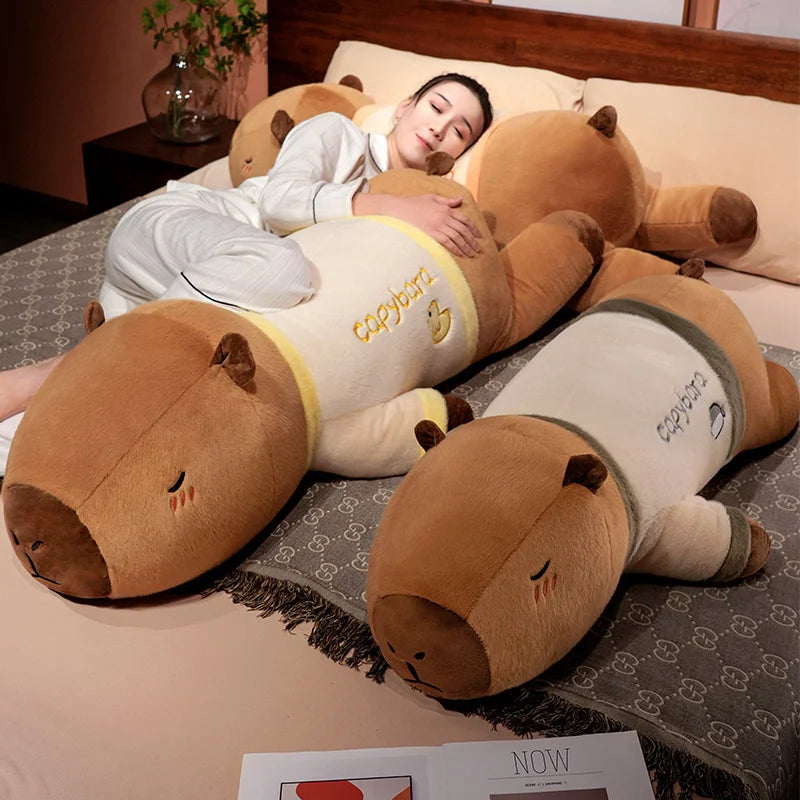 Kapi The Capybara Plushie In Pajamas My Store