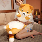 Maru-Maru — The Snuggling Long Shiba Inu Plushie Mochidachii