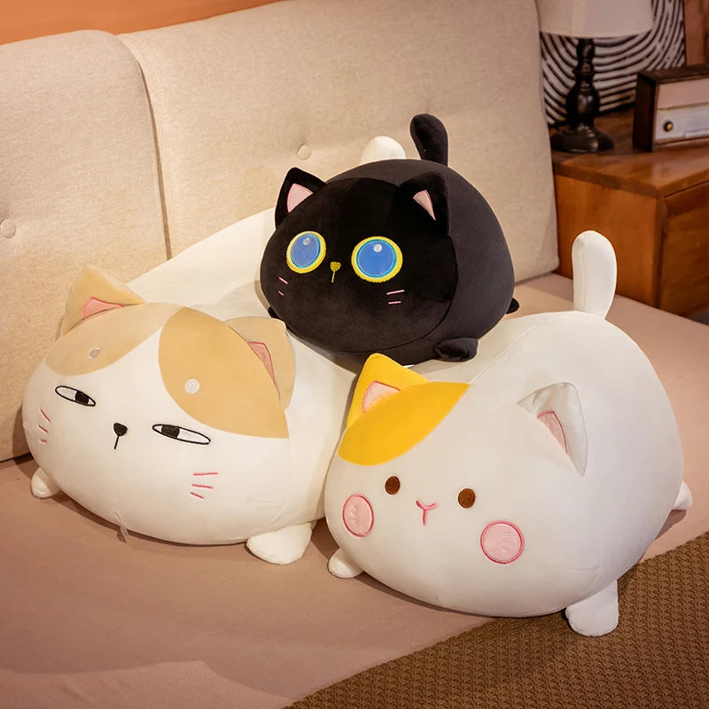 Coco, Nono & Momo — The Three Cuddly Cats Plushie (Chonky) My Store