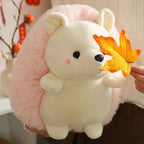 Kawaii  Cute Hedgehog Plush Doll  Stuffed Animal Soft Plushies Keychain Pendant Toys Furry Hedgehog Home Deco