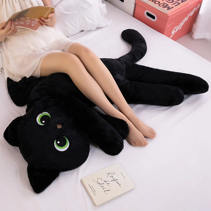 Shiro — The Kawaii Black Cat with Wings Plushie My Store