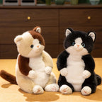 The Chubby Sitting Cat Plushie Trio My Store