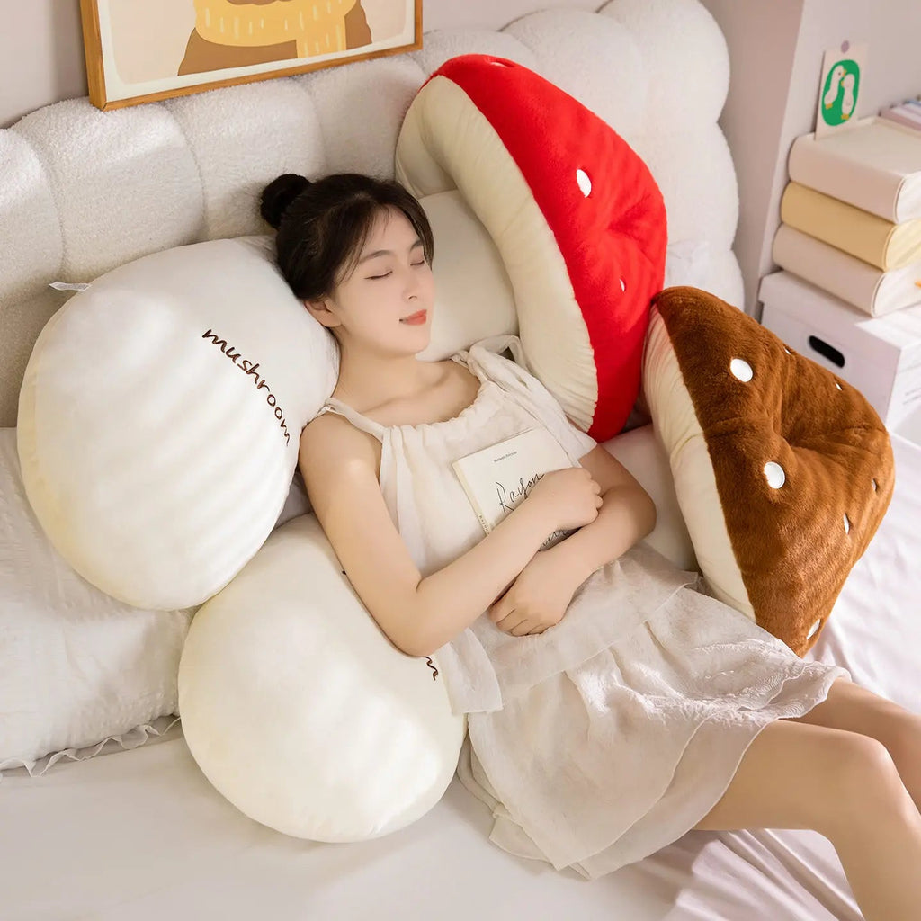 The Giant Kawaii Mushroom Family Plushie My Store