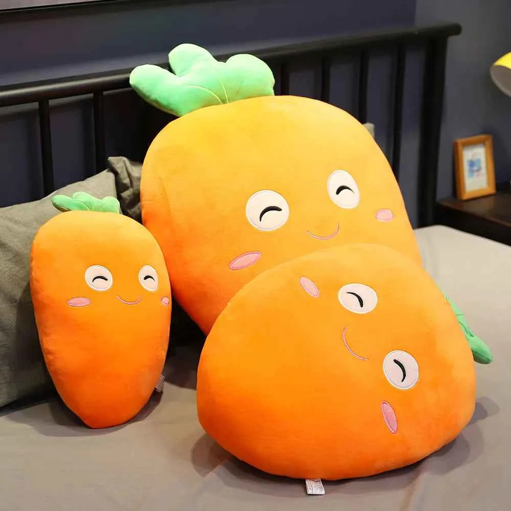 The Cute Happy Carrot Plushie