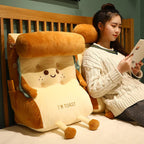 The Kawaii Toast Backrest Plush Cushion My Store
