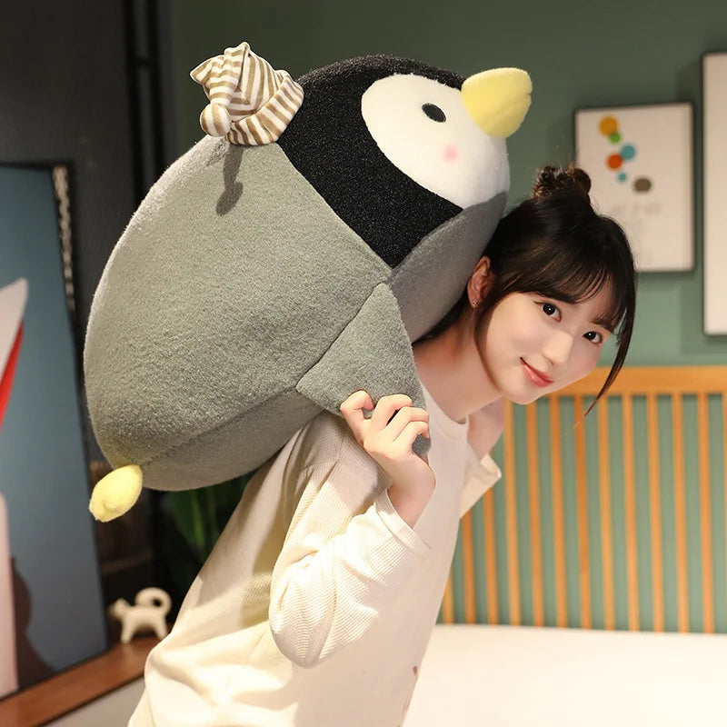 The Cute Sleeping Hat Penguin Plushie My Store