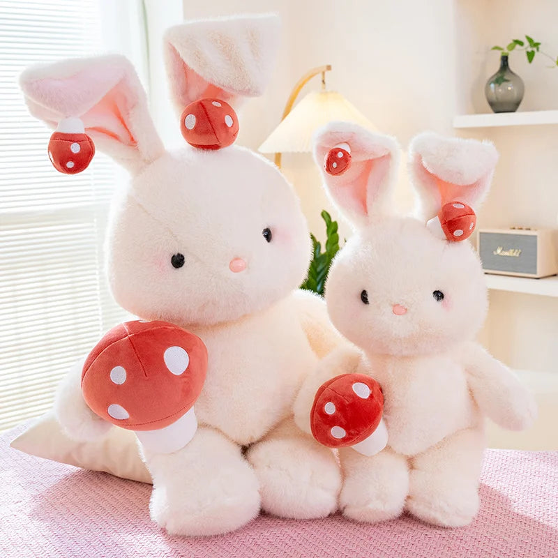 Mushi — The Mushroom Rabbit Plushie