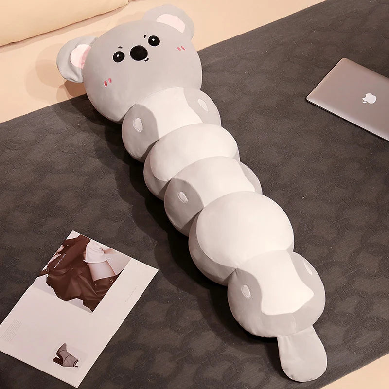 The Kawaii Long Caterpillar Animal Family Plushie
