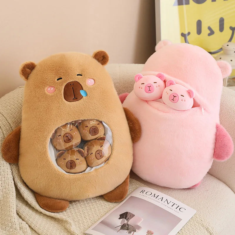 The Kawaii Capybara Plushie Pack