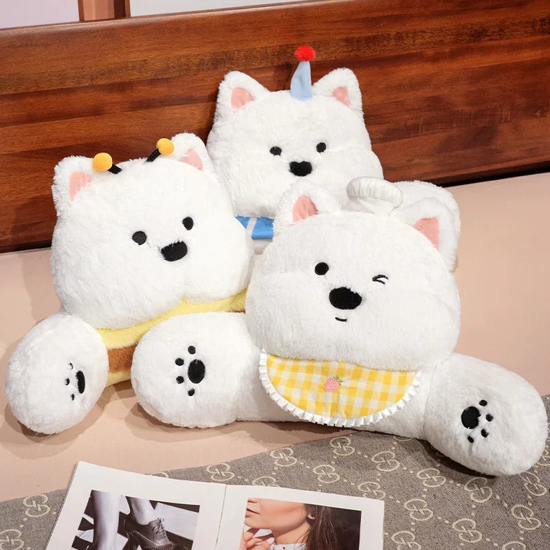 The Lovely Bear Plush Backrest Cushion My Store