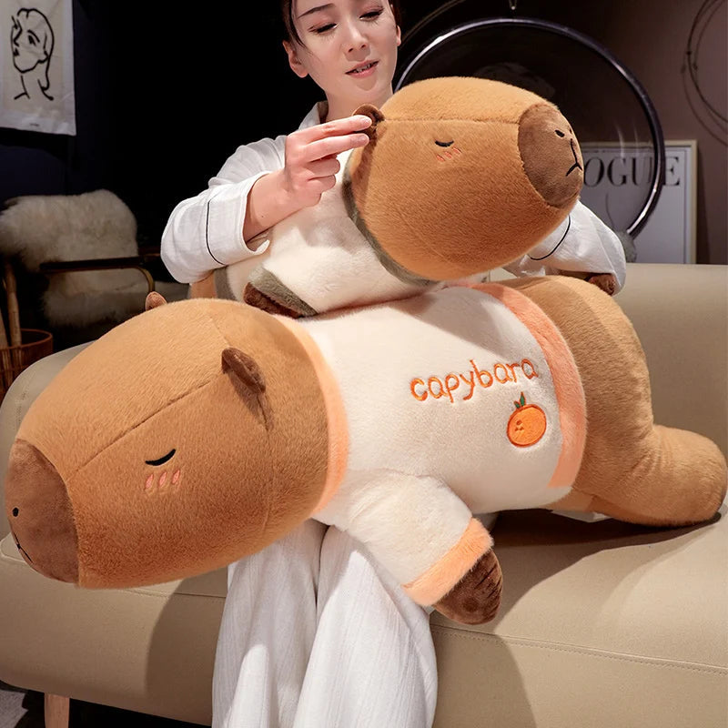 Kapi The Capybara Plushie In Pajamas My Store