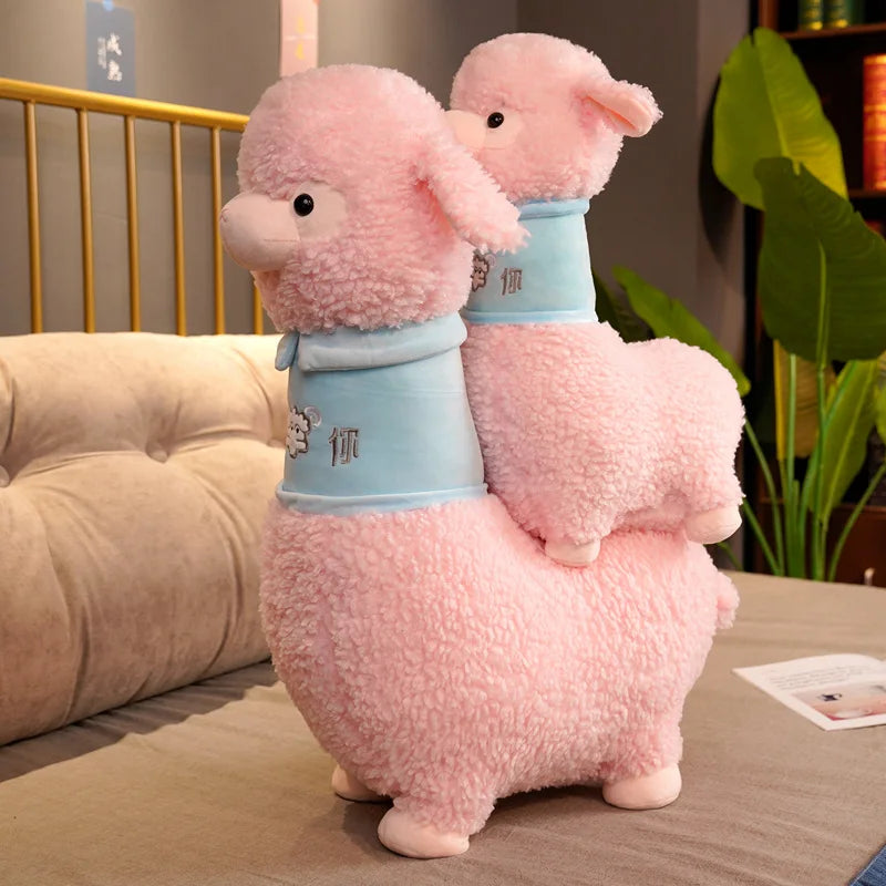 The Fluffy Alpaca Plushie Duo