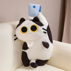 The Silly Hanging Cat Crew Plushie My Store