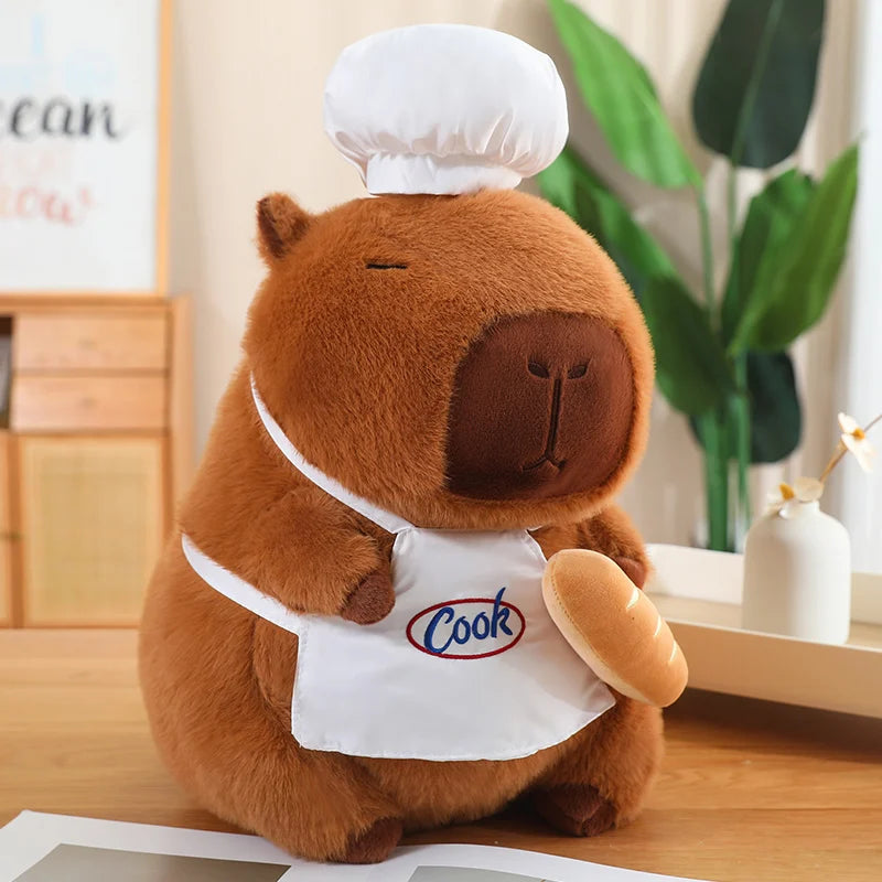 Chef Kapi — Your Cute Capybara Plushie My Store