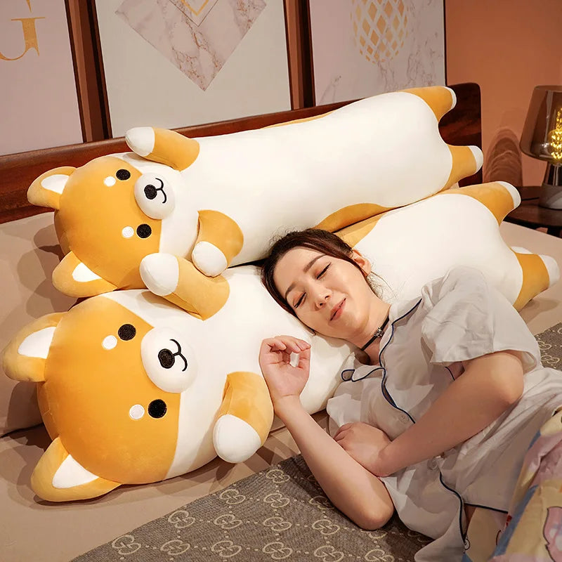 Maru-Maru — The Snuggling Long Shiba Inu Plushie Mochidachii