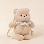 The Kawaii Fluffy Animal Crew Plush Backpack