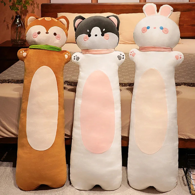 The Long Snuggly Kawaii Animal Plushie Crew